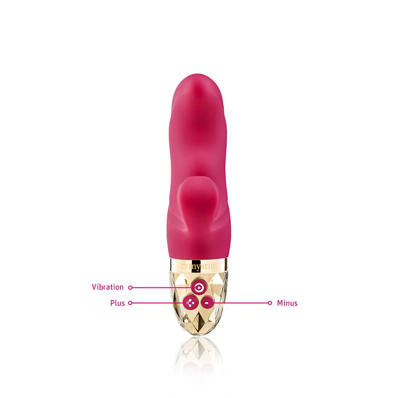 Вібратор-кролик Mystim Hop Hop Bob Fuchsia, потужний мотор, 8 режимів фото 11