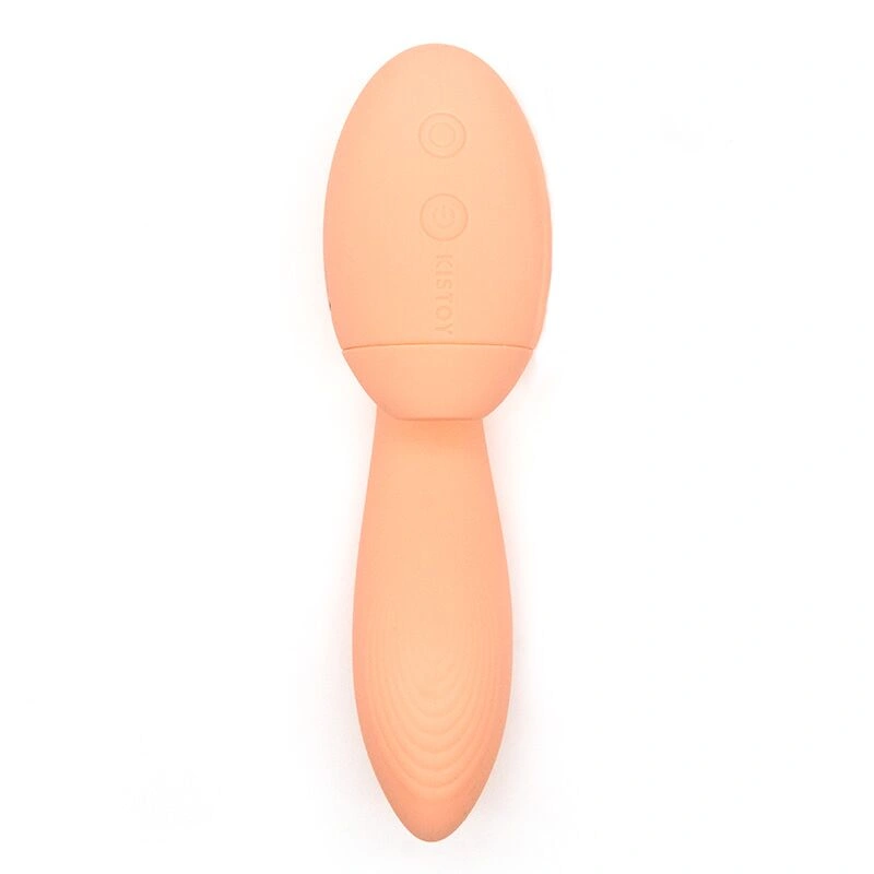 Вакуумный вибратор KISTOY Tina Mini Orange, вагинально-клиторальный фото 7