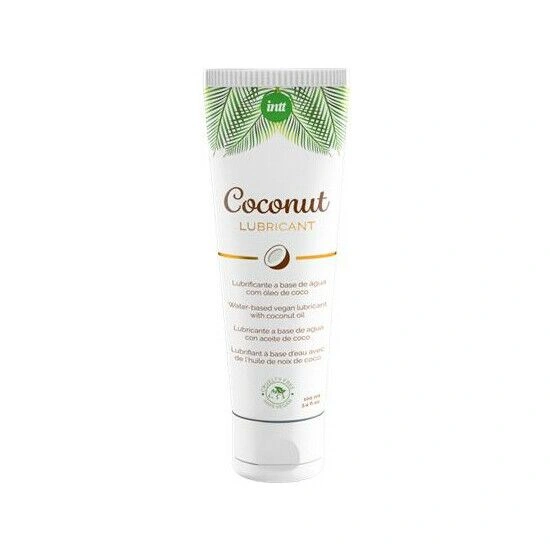 Ухаживающий лубрикант Intt Coconut с кокосовым маслом на водной основе (100 мл) фото 1