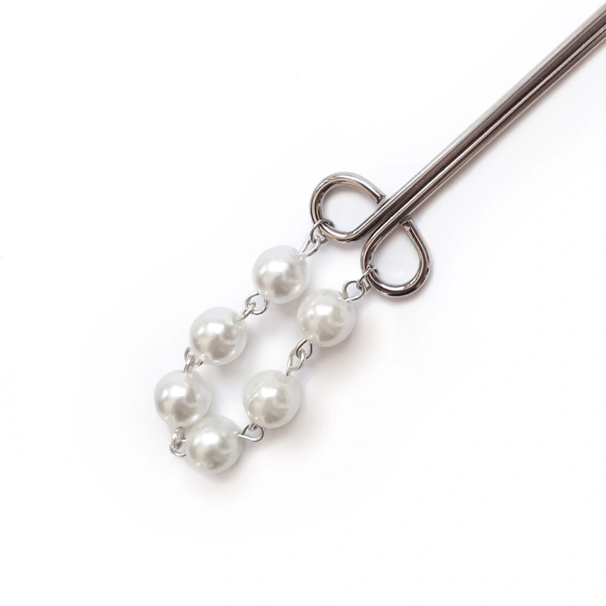 Зажим для клитора Art of Sex - Clit Clamp Royal Pearls фото 3