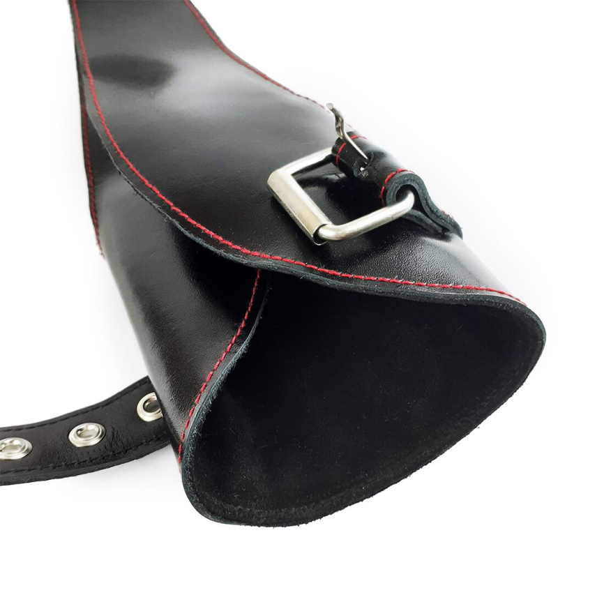 Поручі для підвісу Art of Sex – Fetish Hand Cuffs For Suspension, натуральна шкіра фото 3
