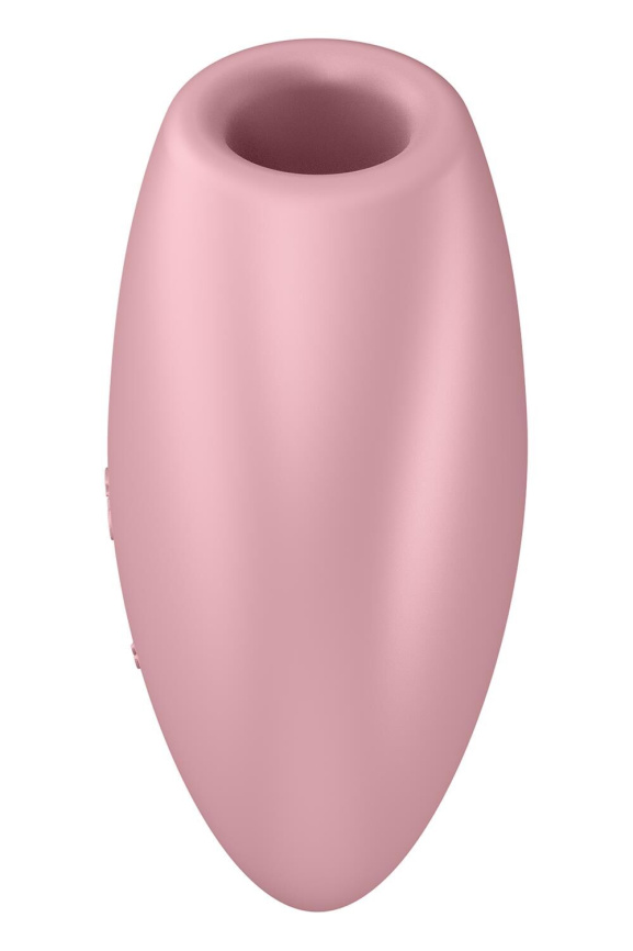 Вакуумний стимулятор-серце з вібрацією Satisfyer Cutie Heart Light Red фото 3