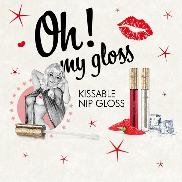 Набір блисків для сосків Bijoux Indiscrets Kissable Nip Gloss DUET (2×13 мл) фото 2