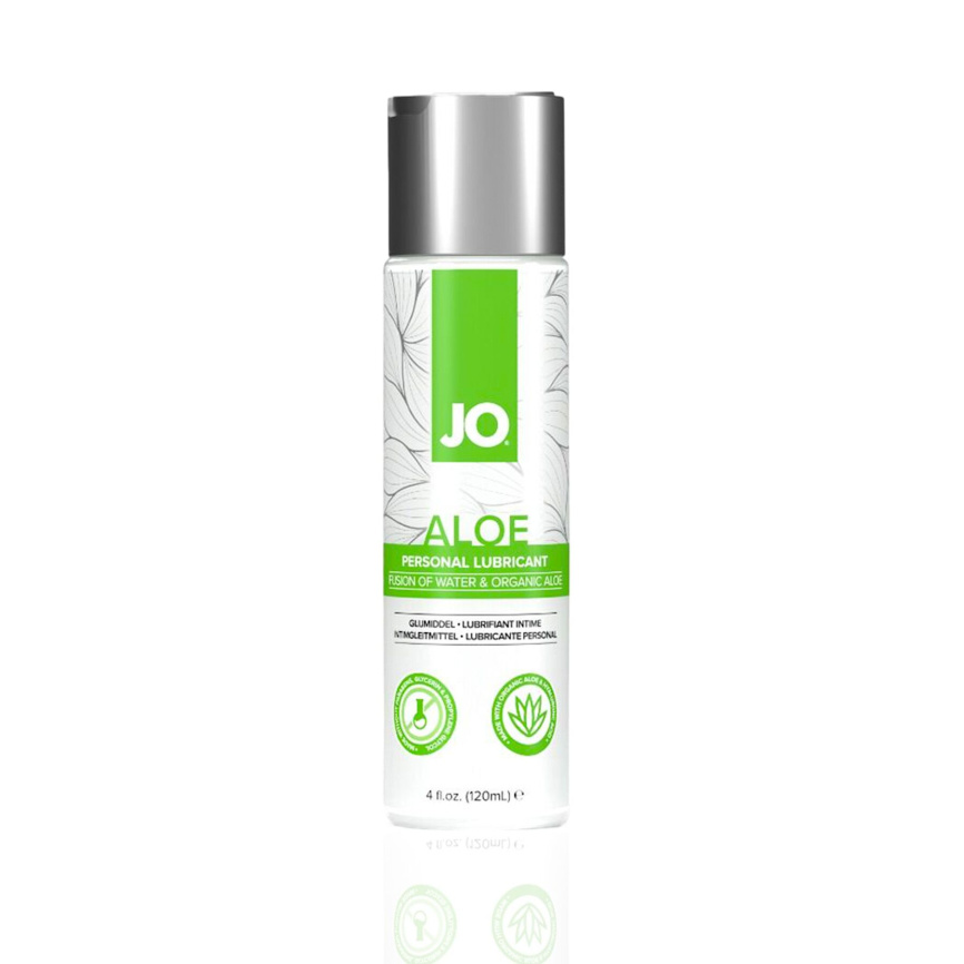 Змазка на водній основі JO H2O Organic Aloe (120 мл), зволожувальний та заспокійливий ефект фото 3