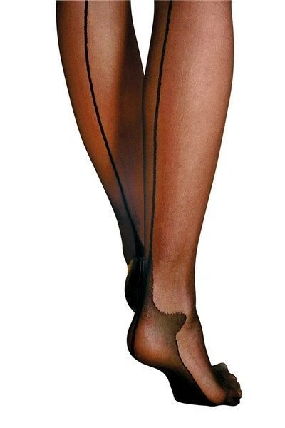 Чулки Anne De Ales FLORA T4 Black фото 2