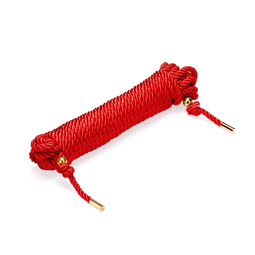 Веревка для шибари Liebe Seele Shibari 10M Rope Red, комбинированный состав фото 1