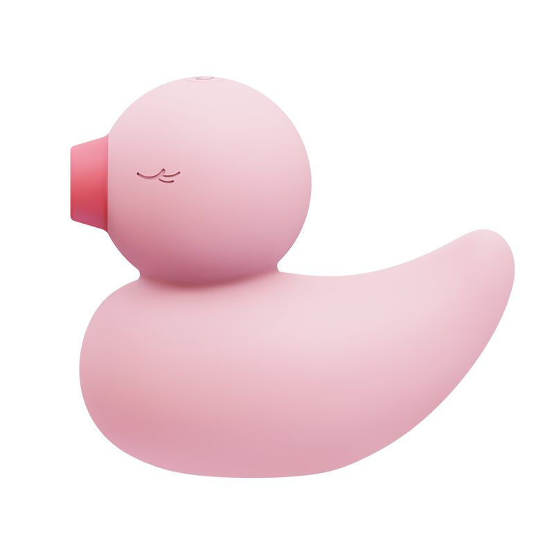 Вакуумний вібратор-качечка CuteVibe Ducky Pink фото 1