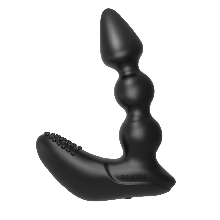 Масажер простати та промежини Nexus Bendz Prostate Edition, 2 мотори, пульт ДК фото 1