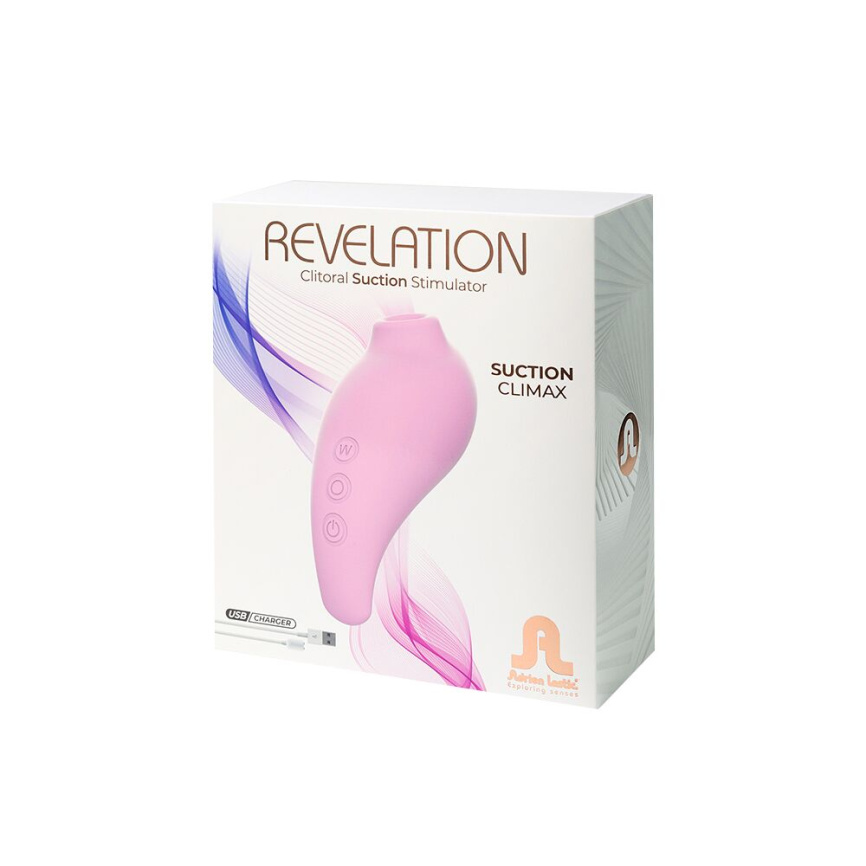 Вакуумний стимулятор Adrien Lastic Revelation Pink, режим Boost фото 6