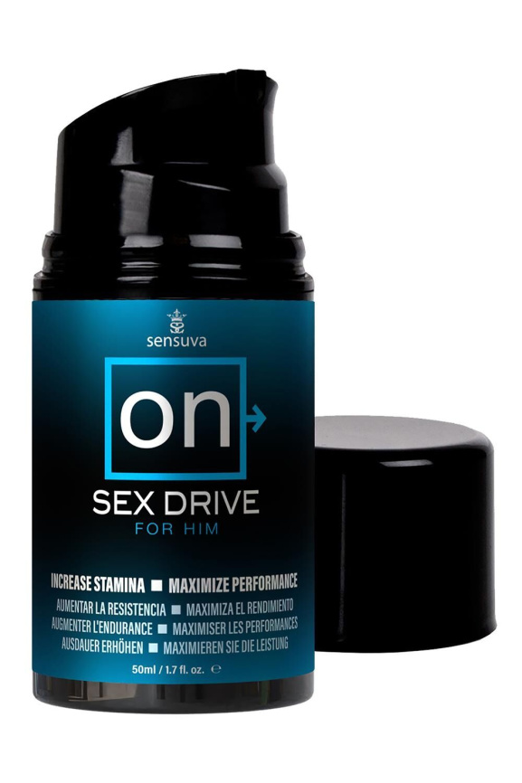 Крем для підвищення лібідо у чоловіків Sensuva ON Sex Drive for Him 50мл, з натуральними екстрактами фото 4
