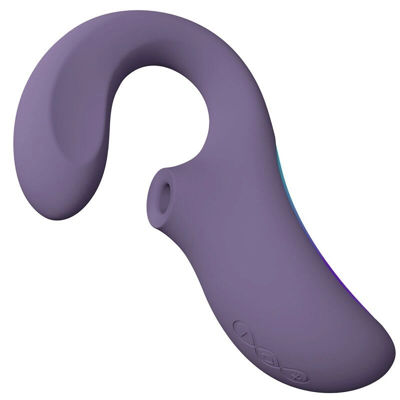 Клиторально-вагинальный звуковой стимулятор LELO Enigma WAVE Cyber Purple, 3 типа стимуляции фото 4