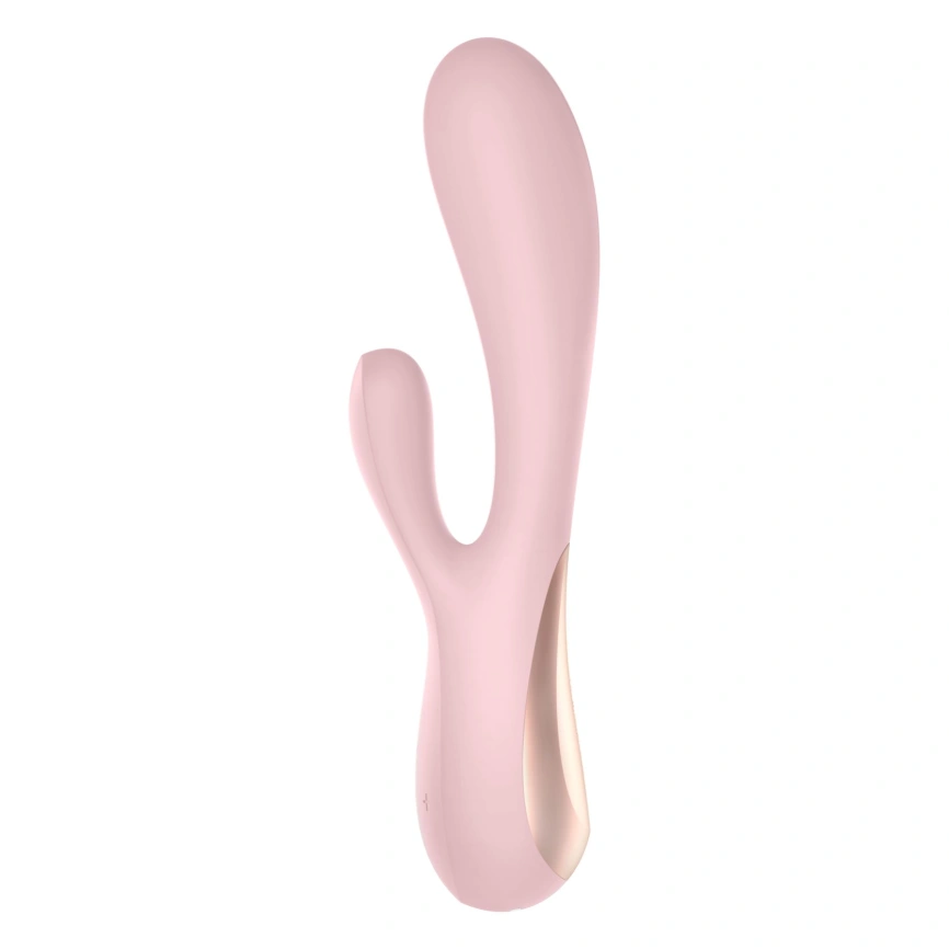 Смарт вибратор-кролик Satisfyer Mono Flex Mauve, 2 мотора, управление через интернет фото 2
