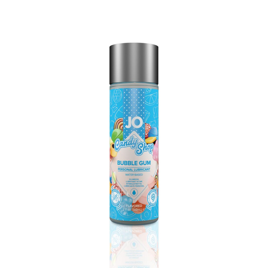 Лубрикант на водній основі JO H2O — Candy Shop — Bubblegum (60 мл) без цукру та парабенів фото 1