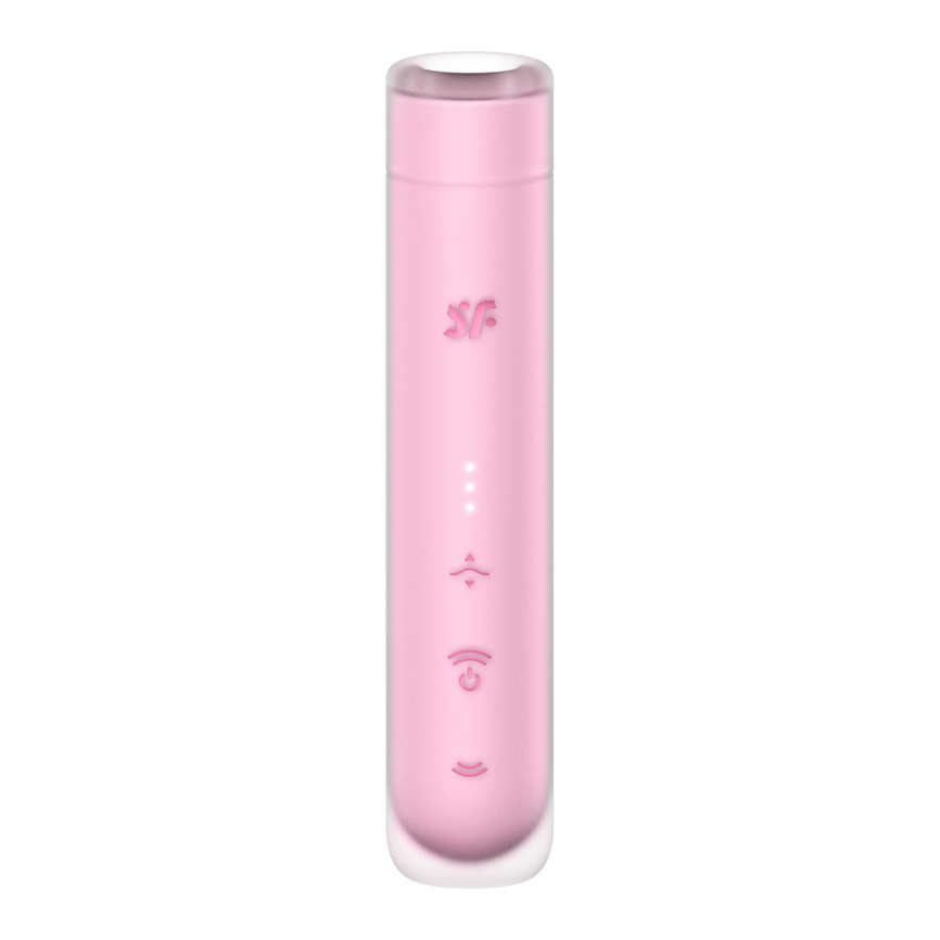 Вакуумний стимулятор Satisfyer First Kiss, технологія 3D Air Pulse, 30 режимів, подвійний силікон фото 1