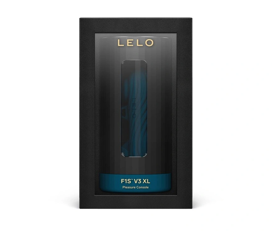 Смарт-мастурбатор LELO F1S V3 XL Teal, увеличенный, 2 мотора, 8 режимов, стимуляция звуковыми волнами фото 4