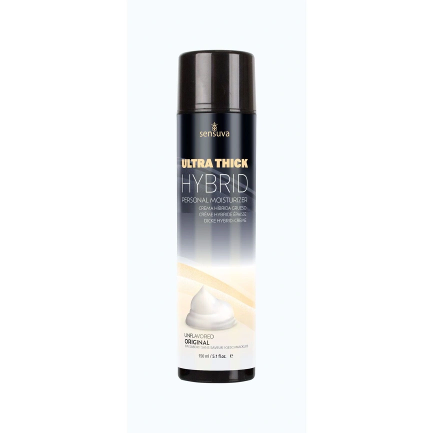 Густой крем-смазка на гибридной основе Sensuva UltraThick Hybrid Formula (150 мл) рН сбалансирована фото 1