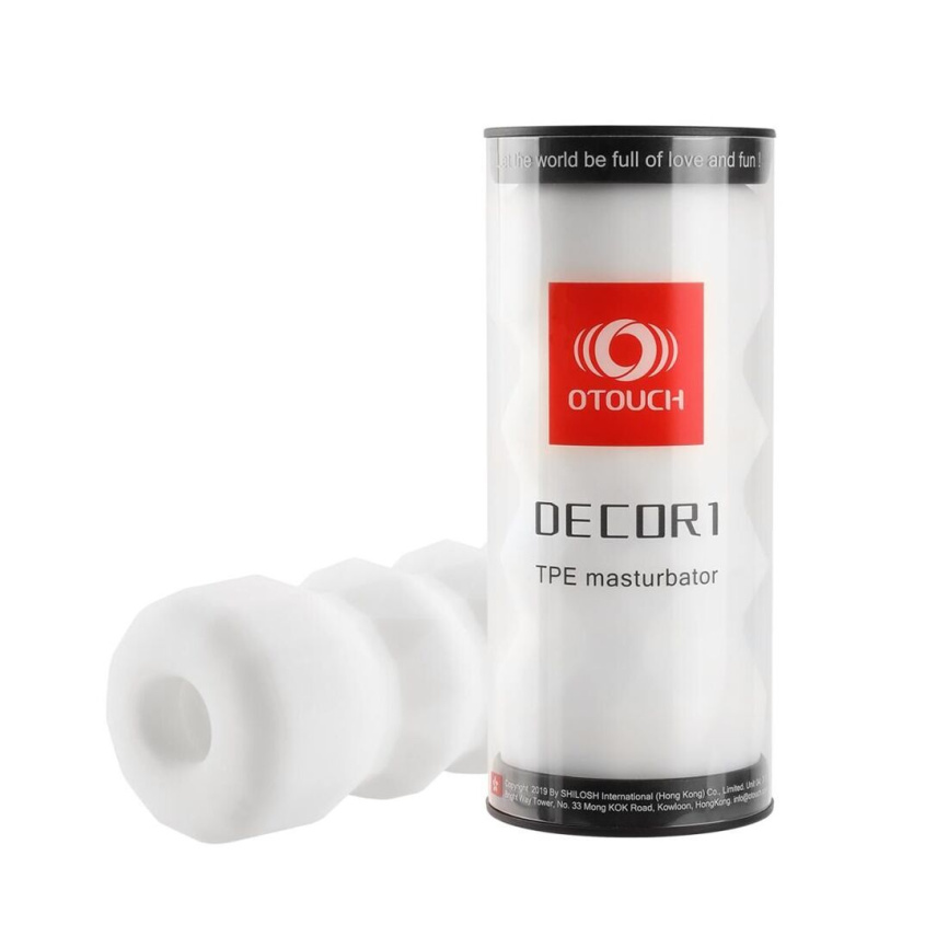 Мастурбатор Otouch DECOR 1-B, ефект всмоктування, пружні пірамідки фото 7