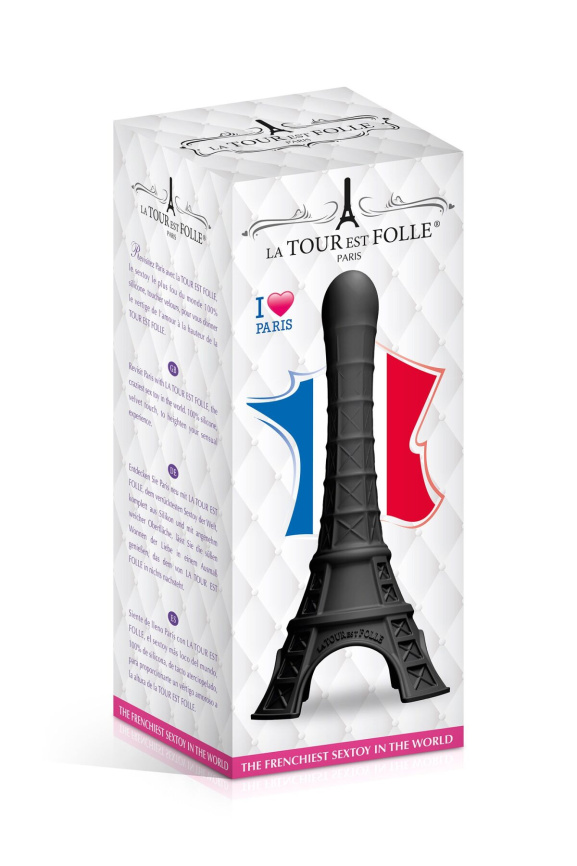 Дилдо La Tour Est Folle Paris Black фото 2