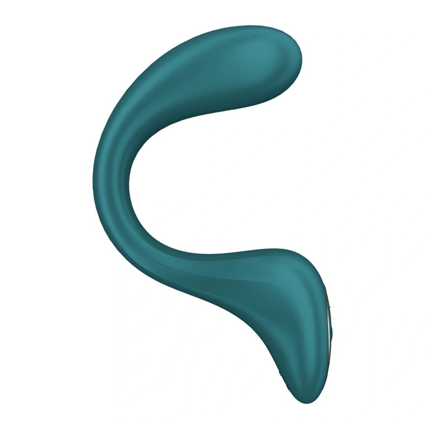 Вагинально-клиторальный вибратор Satisfyer G for Goddess 2 Bottle Green, 2 мотора фото 1