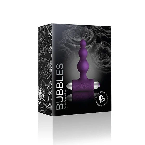 Анальный вибратор Rocks Off Petite Sensations — Bubbles Purple фото 5