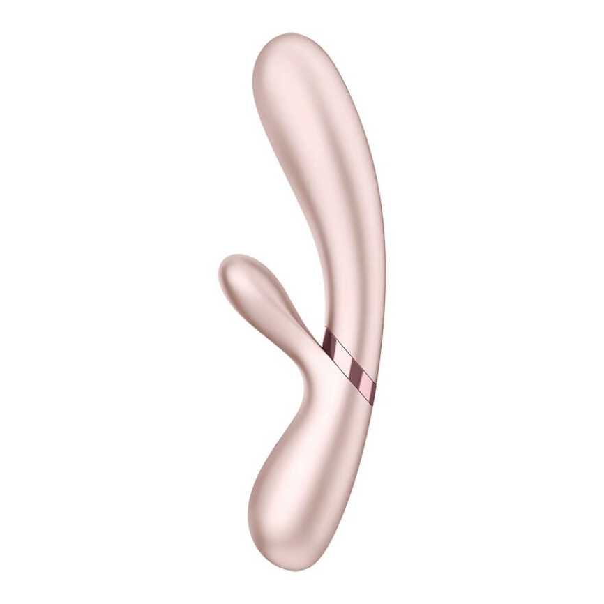 Смарт вібратор-кролик із підігрівом Satisfyer Hot Lover Nude фото 1