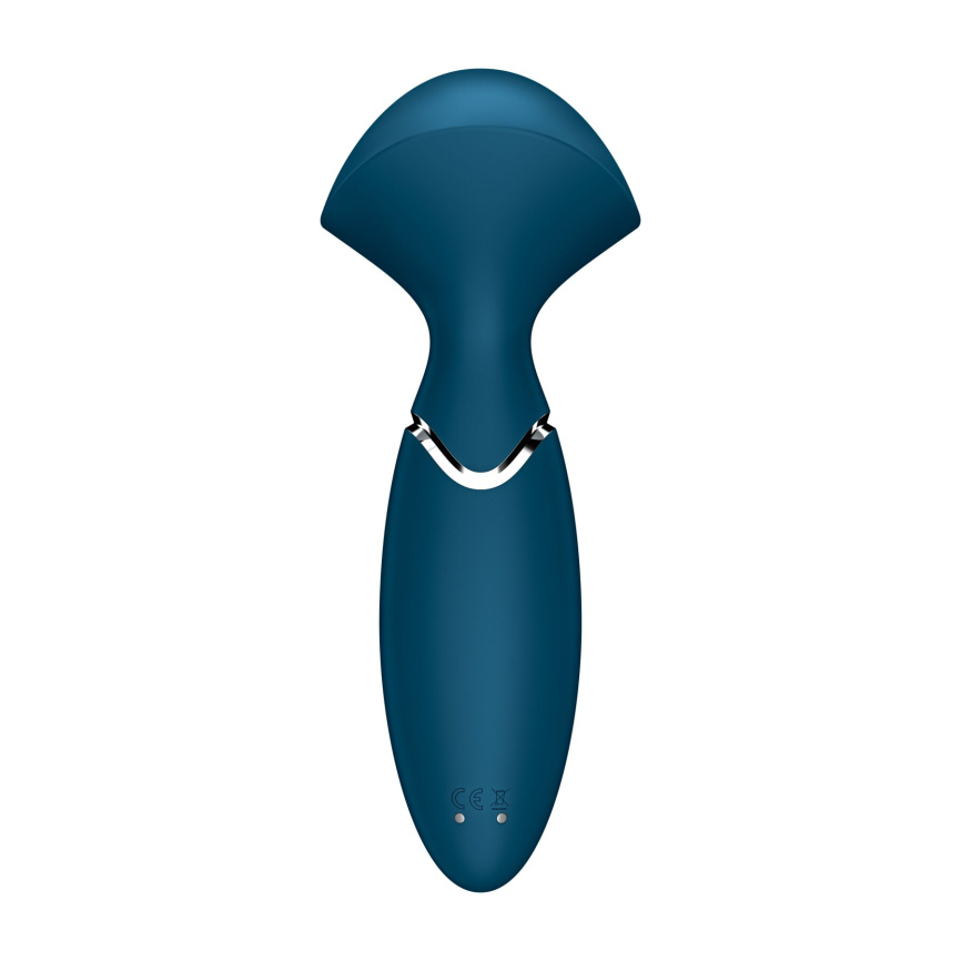 Вібромасажер Satisfyer Mini Wand-er Blue фото 4