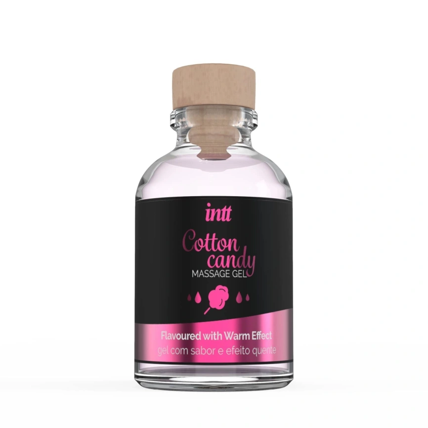 Массажный гель для интимных зон Intt Cotton Candy (30 мл) разогревающий фото 2