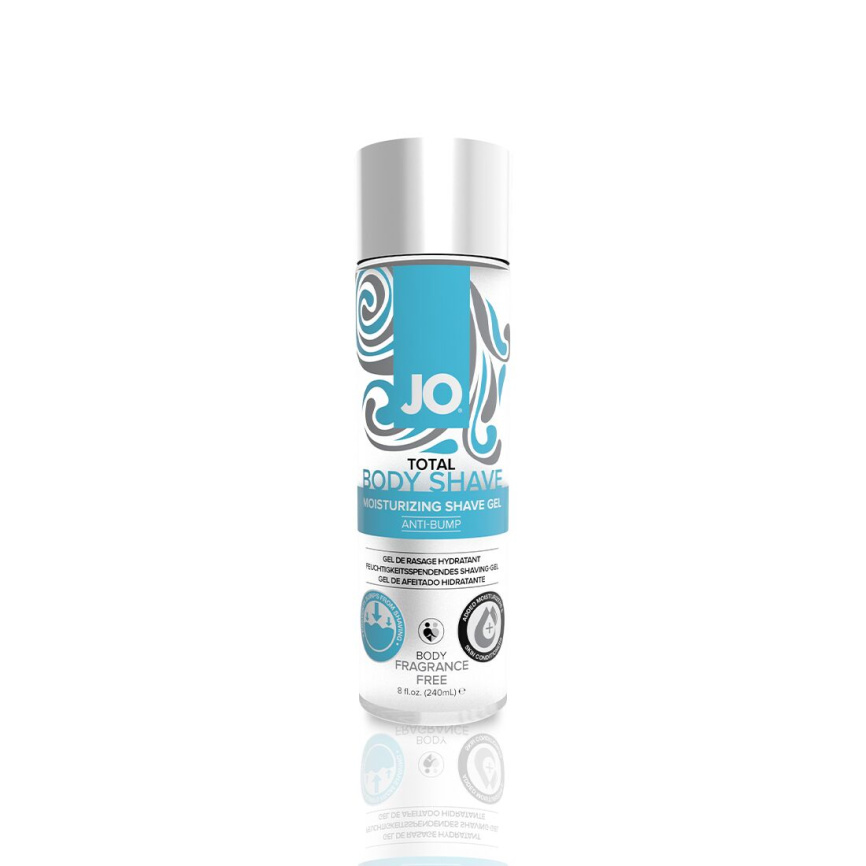 Гель для гоління JO TOTAL BODY — Anti-bump Intimate Shaving Gel (240 мл) зволожувальний фото 1
