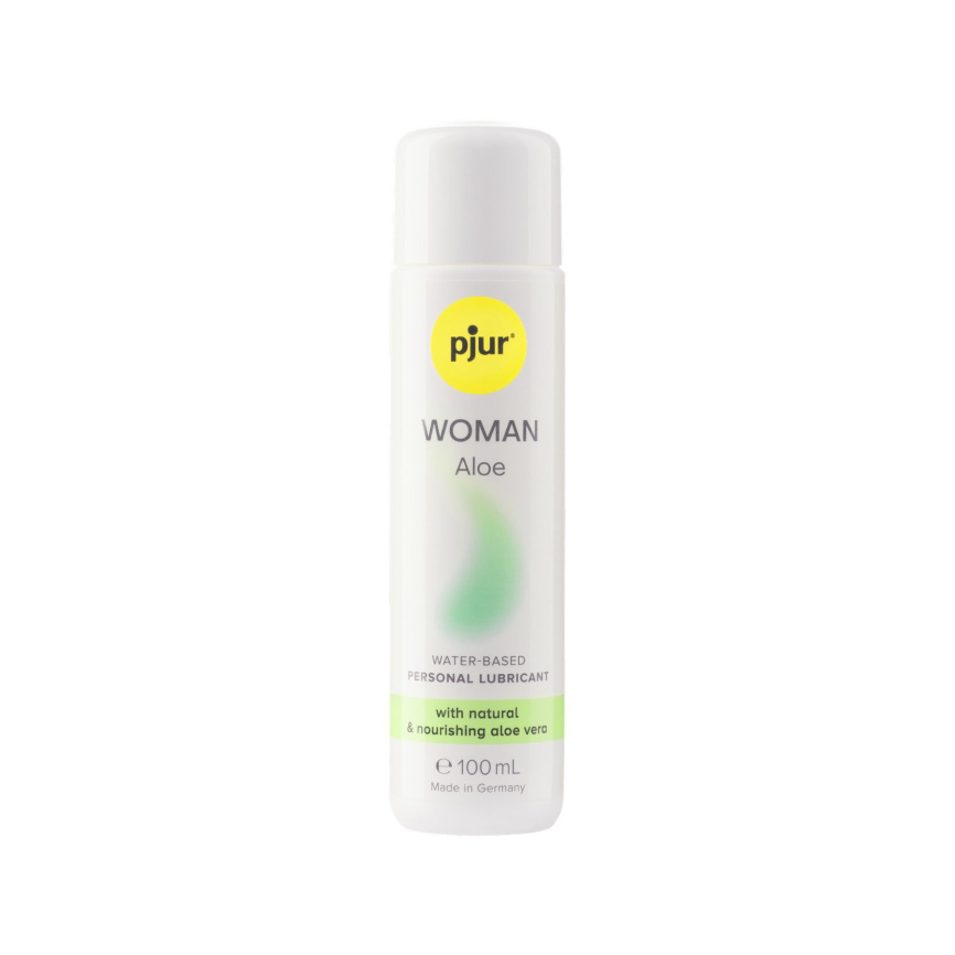 Лубрикант на водній основі pjur Woman Aloe 100 мл, з екстрактом алое, зволожувальний, без парабенів фото 4