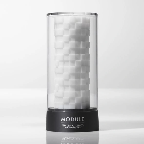 Мастурбатор Tenga 3D Module, очень нежный, из антибактериального эластомера с серебром фото 1