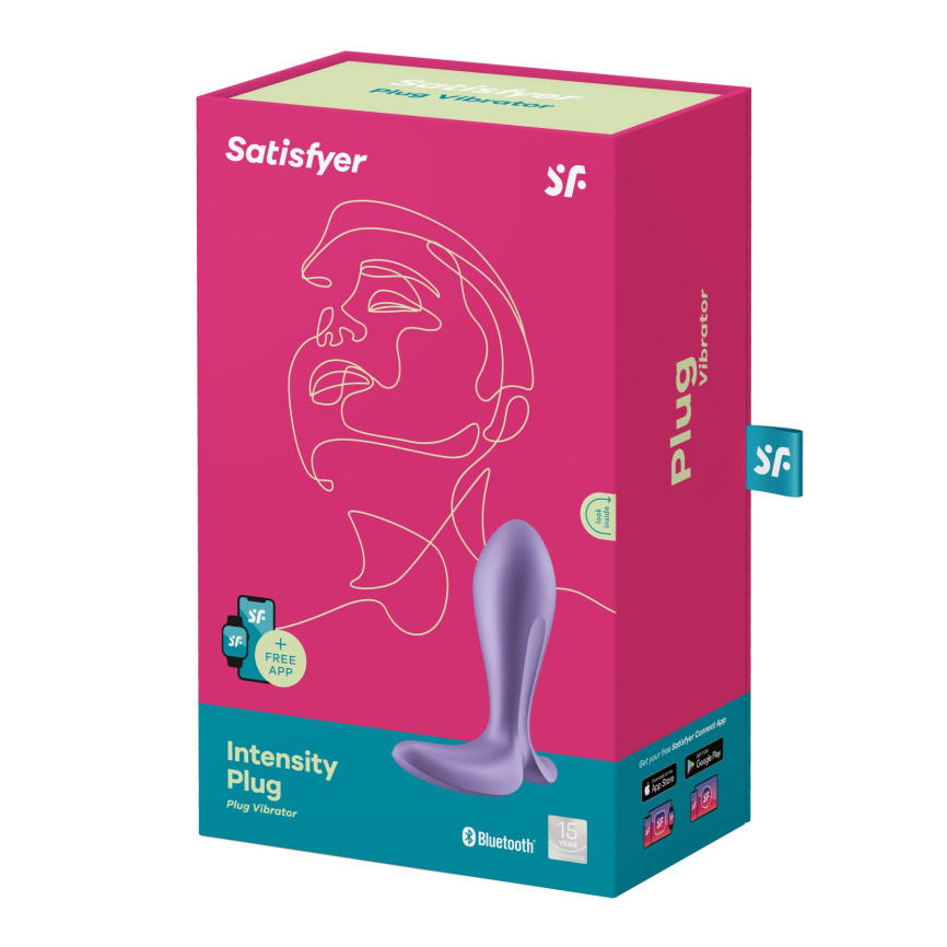 Анальна смарт-пробка з вібрацією Satisfyer Intensity Plug Purple фото 7
