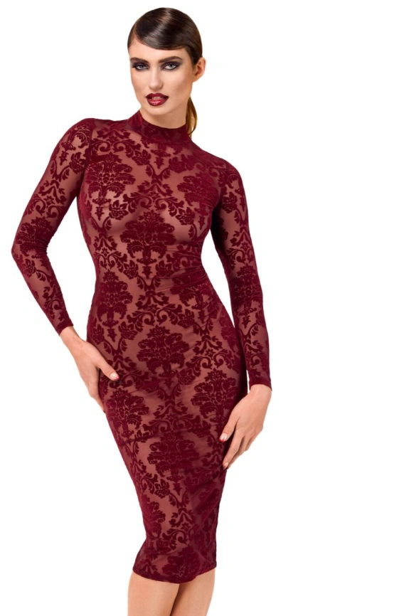 Платье Noir Handmade F384 Kink Royal midi dress L фото 1