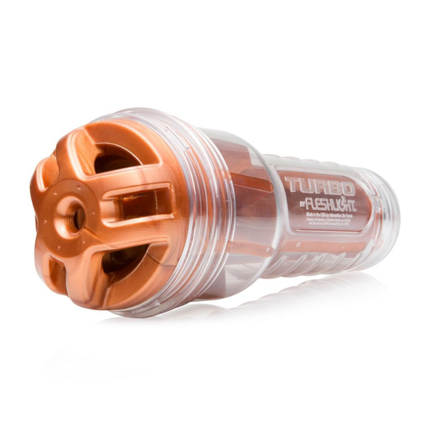 Мастурбатор Fleshlight Turbo Ignition Copper (імітатор мінету) фото 2