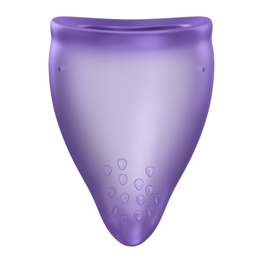 Менструальна чаша Fun Factory FUN CUP SIZE A Black Currant, багаторазова, діаметр 4 см, об’єм 20 мл фото 1