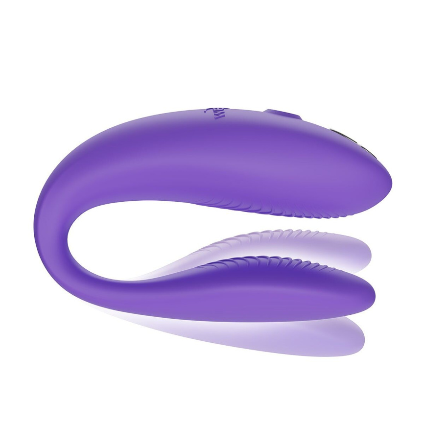 Смарт-вібратор для пар We-Vibe Sync GO Light Purple, тревел-кейс фото 2