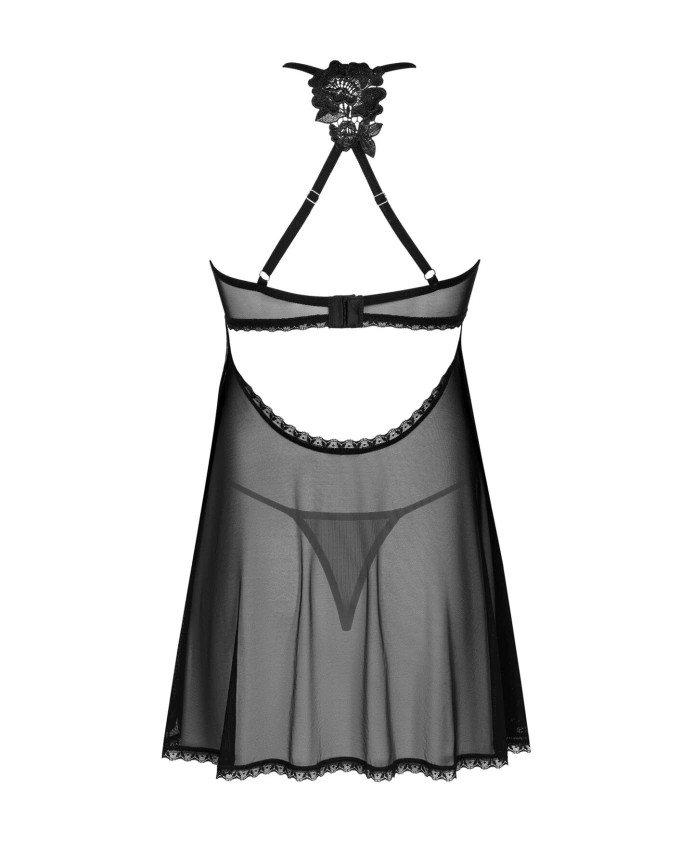 Пеньюар и трусики Obsessive Latinesa babydoll & thong XL/2XL фото 4