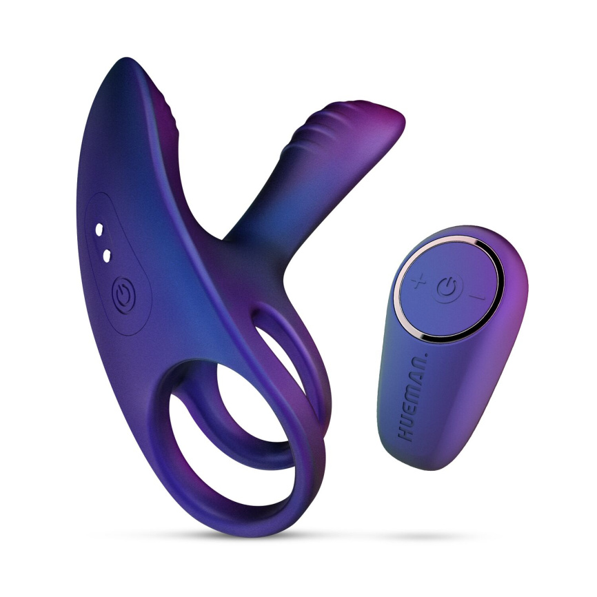 Ерекційне віброкільце Hueman - Infinity Ignite Vibrating Cock Ring фото 1