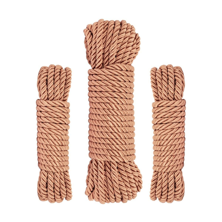 Набір мотузок для Шибарі Rosy Gold - Bondage Rope Set фото 1