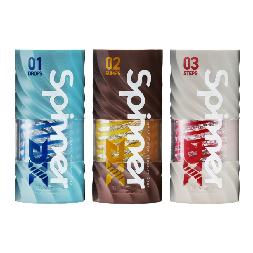Мастурбатор Tenga Spinner DX 03 Steps, з пружною стимулювальною спіраллю всередині, потужний вплив фото 7