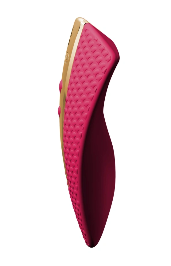 Клиторальный вибратор Shunga Obi Raspberry фото 3