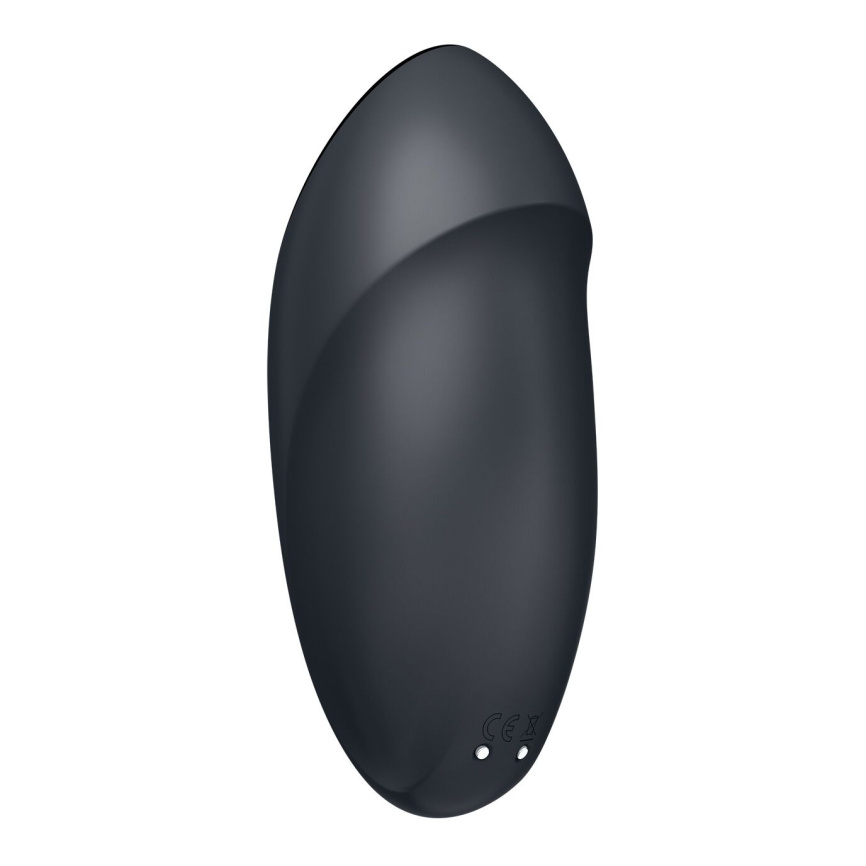 Вібростимулятор-пульсатор Satisfyer Tap & Climax 1 Grey, ефект постукування пальцем, 2 мотори фото 5