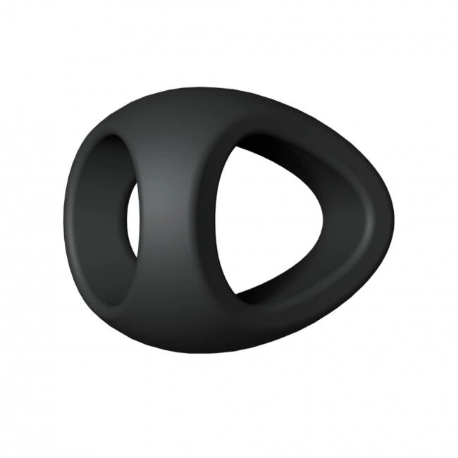 Эрекционное кольцо двойное Love To Love FLUX RING - BLACK ONYX фото 2