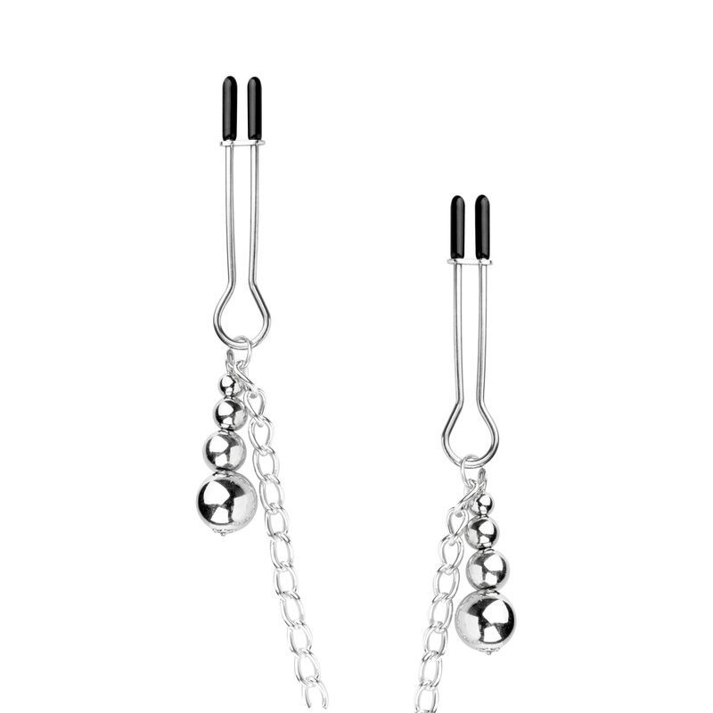 Затискачі для сосків та клітора Bedroom Fantasies: Nipple and Clitoris Clamps - Silver фото 5