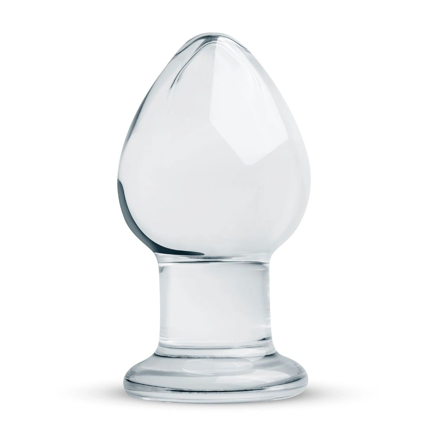 Стеклянная анальная пробка Gildo Glass Buttplug No. 26 фото 1