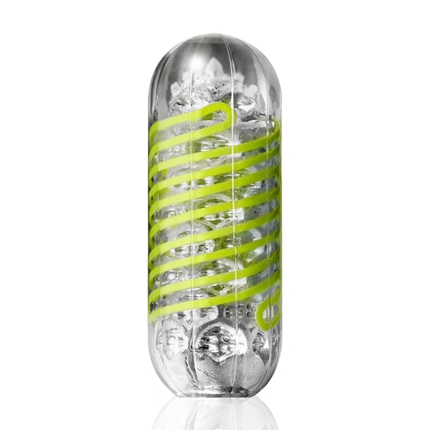Мастурбатор Tenga Spinner 03 Shell с упругой стимулирующей спиралью внутри фото 7