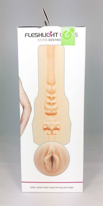 Мастурбатор Fleshlight Girls: Stoya - Destroya, зі зліпка вагіни, дуже ніжний фото 6