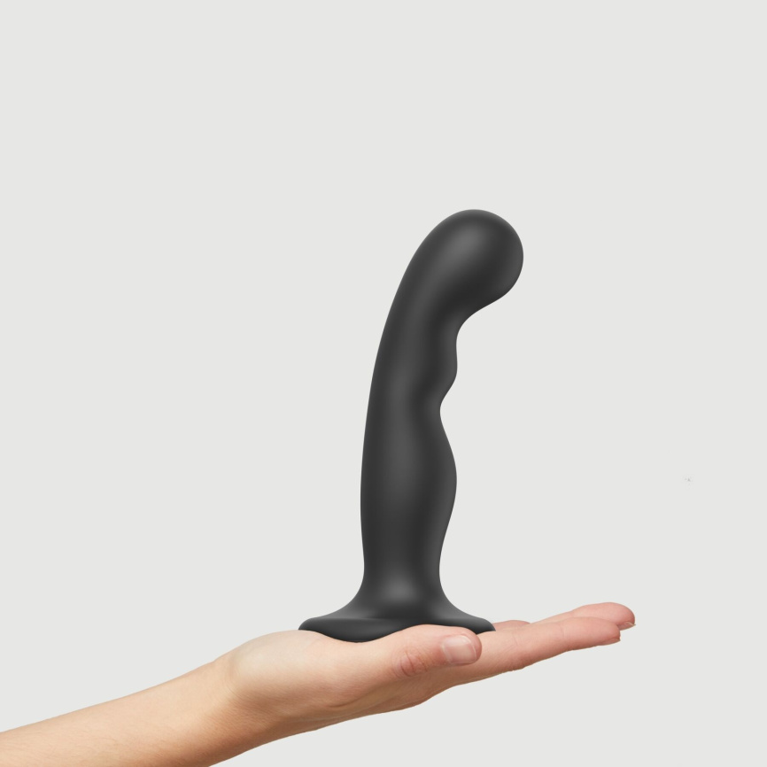 Насадка для страпона Strap-On-Me Dildo Plug P&G Black M фото 2