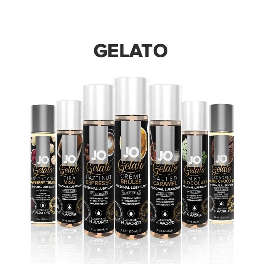 Смазка на водной основе JO GELATO CremeBrulee (30 мл) без сахара, парабенов и пропиленгликоля фото 5