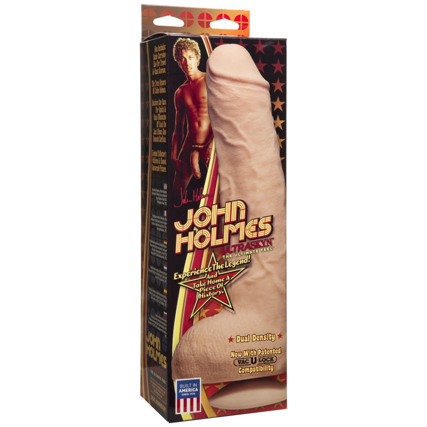 Фаллоимитатор Doc Johnson John Holmes ULTRASKYN, диаметр 6см, Vack-U-Lock фото 5