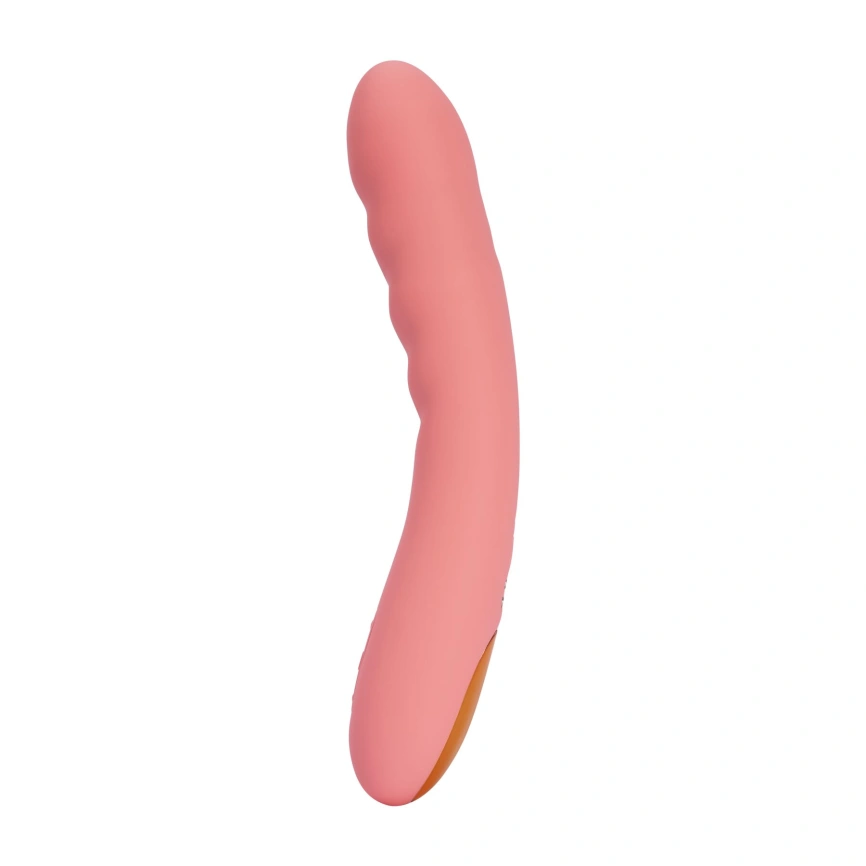 Смарт-вибратор с пульсацией Svakom Ava Neo Peach Pink, 15 режимов работы, водонепроницаемый фото 1
